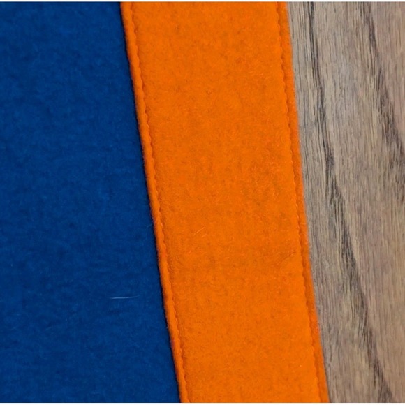 Hope College RARE 1950s Chipenco Banner Flag Chicago Pennant Company 31"x 67" - Picture 6 of 16